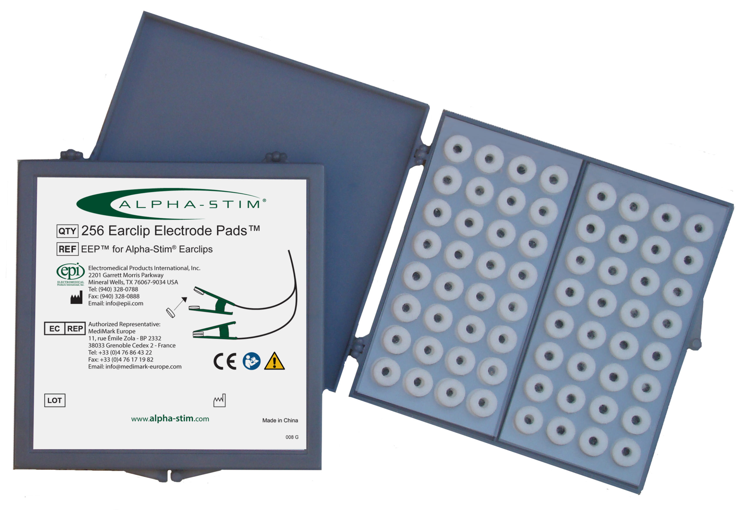 Earclip Electrode Pads